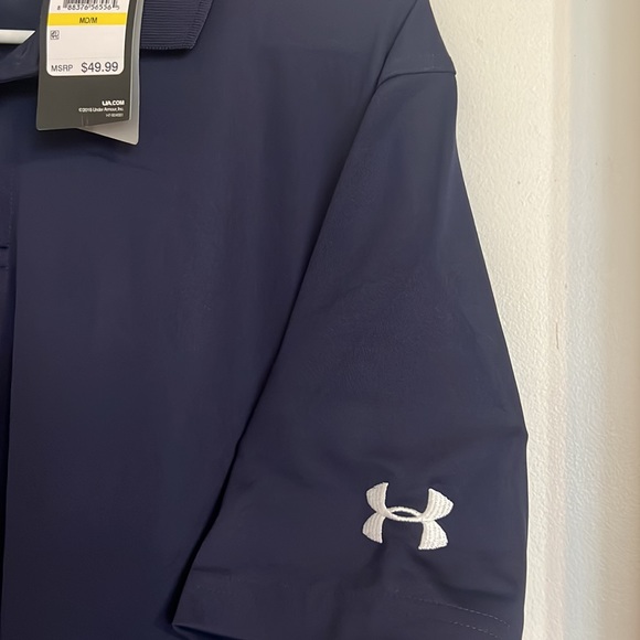 Under Armour Midnight Navy Polo - Picture 4 of 4